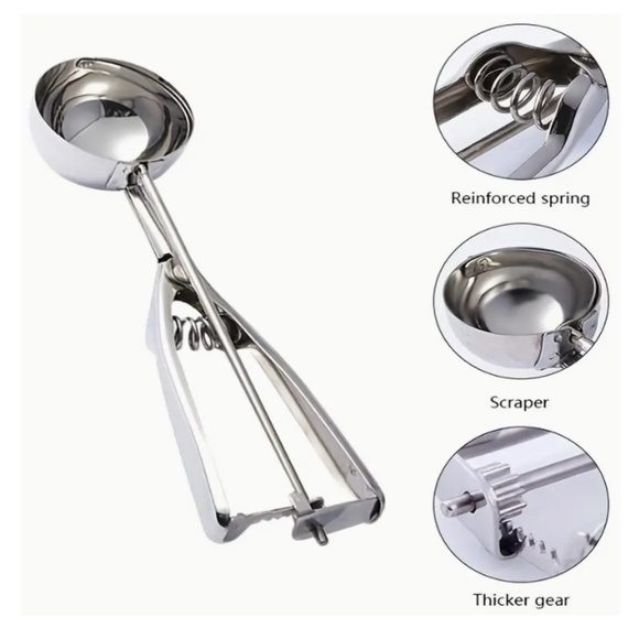 Ice Cream Scooper 18/19 Stainless Steel 5 cm - Picture 14 of 14